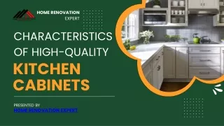 Characteristics Of High-Quality Kitchen Cabinets2