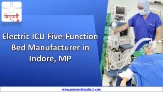 Electric ICU Five-Function Bed Manufacturer in Indore, MP