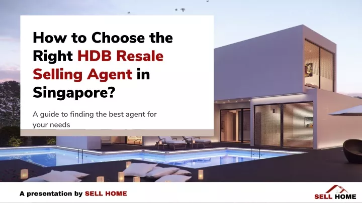 how to choose the right hdb resale selling agent