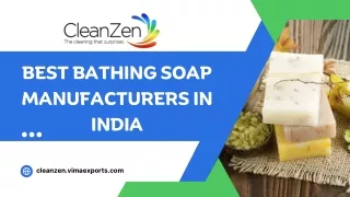 Best Bathing Soap Manufacturers in India