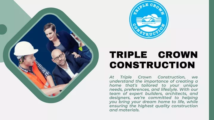 triple crown construction