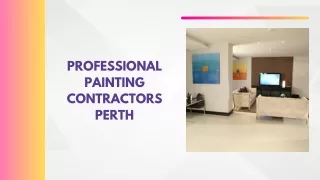 Professional Painting Contractors Perth
