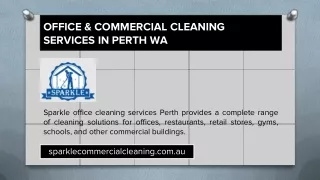 Commercial Cleaning In Perth