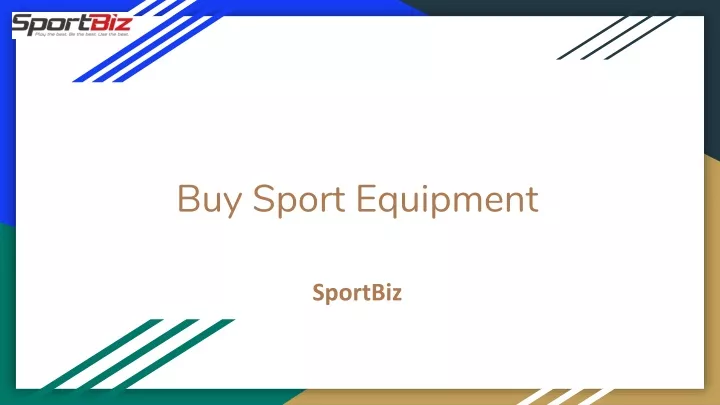 buy sport equipment