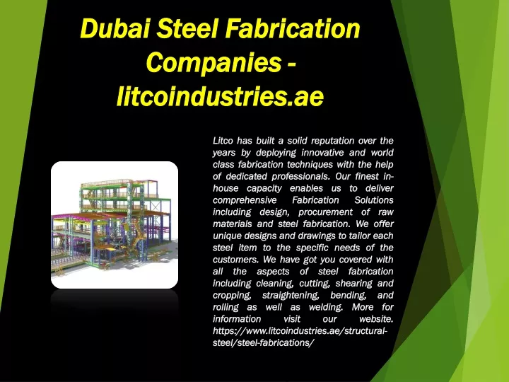 dubai steel fabrication companies litcoindustries ae