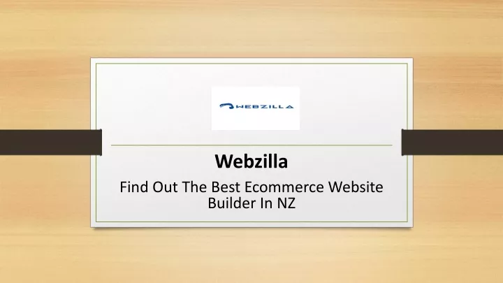 webzilla find out the best ecommerce website builder in nz