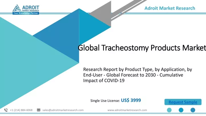 global tracheostomy products market