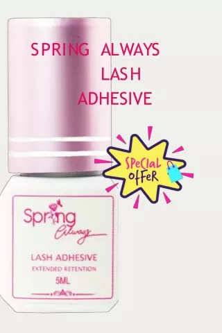 s p r i n g a l w a y s l a s h adhesive