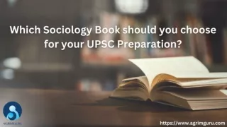 Sociology Book for UPSC PDF
