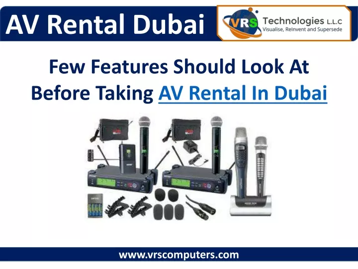 av rental dubai