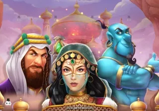 Aladdin Slot Theme Art by Gamix Labs