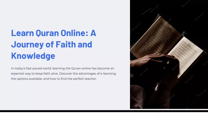 learn quran online a journey of faith