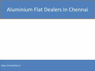 aluminium flat dealers in chennai