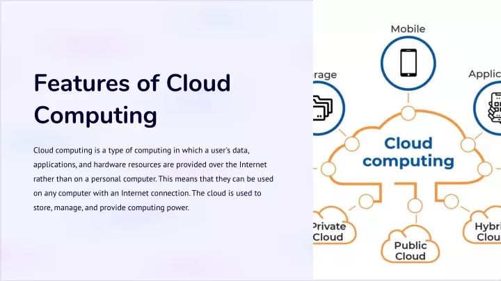 features of cloud computing