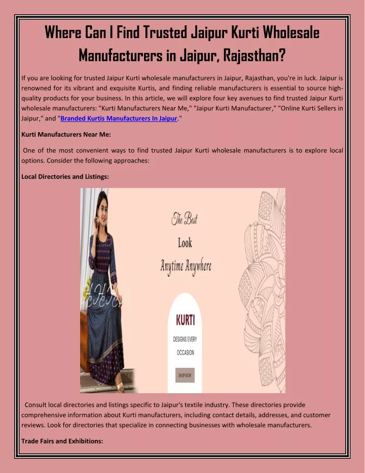 60-60 Pure Cotton jaipuri kurti Manufacturer in Jaipur | Jaipur Sanganer  Wholesaler Factory | - YouTube
