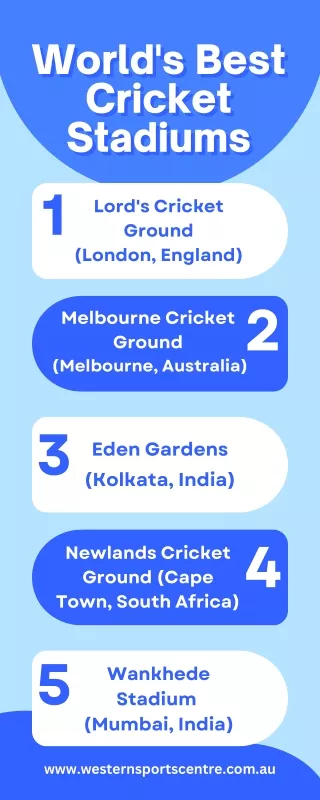 The Best Cricket Stadiums Around the World