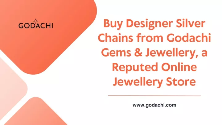 buy designer silver chains from godachi gems