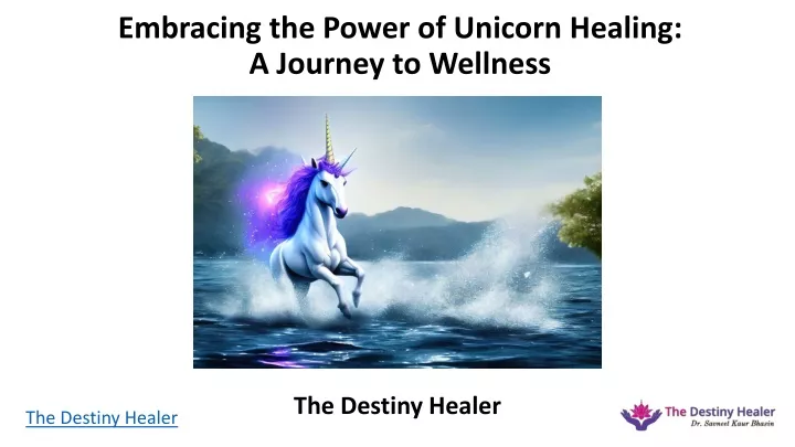 embracing the power of unicorn healing a journey to wellness