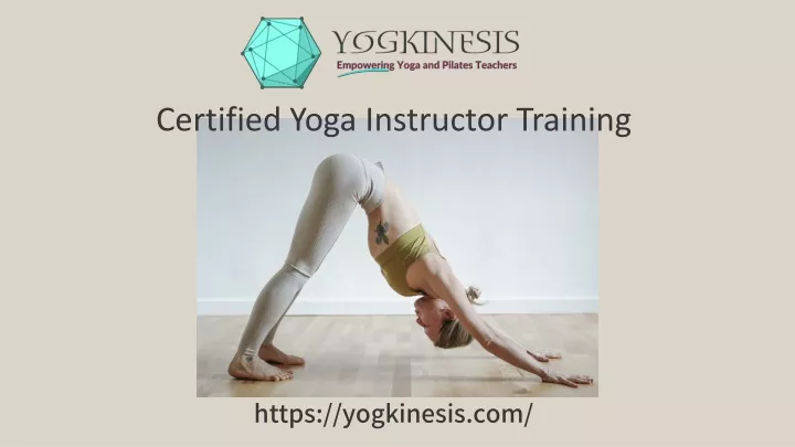 c ertified yoga instructor training