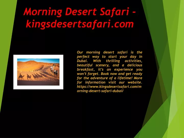 morning desert safari kingsdesertsafari com