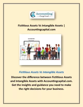 Fictitious Assets Vs Intangible Assets | Accountingcapital.comq