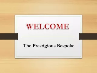 welcome