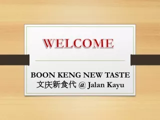 welcome