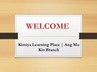 welcome