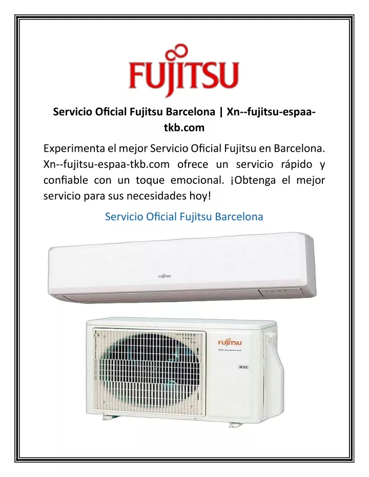 servicio oficial fujitsu barcelona xn fujitsu