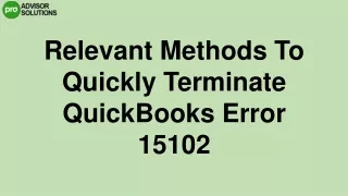 relevant methods to quickly terminate quickbooks