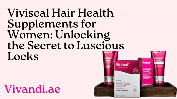 viviscal hair health supplements for women