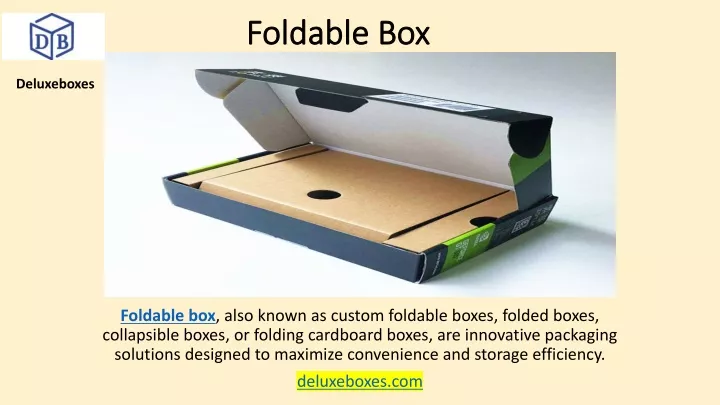 foldable box foldable box