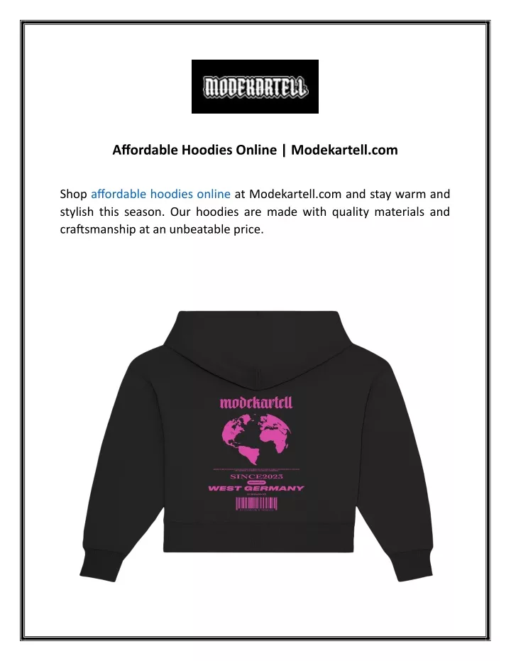 affordable hoodies online modekartell com