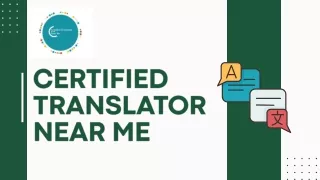 certified translator near me