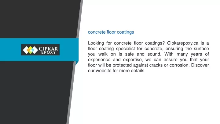 concrete floor coatings looking for concrete