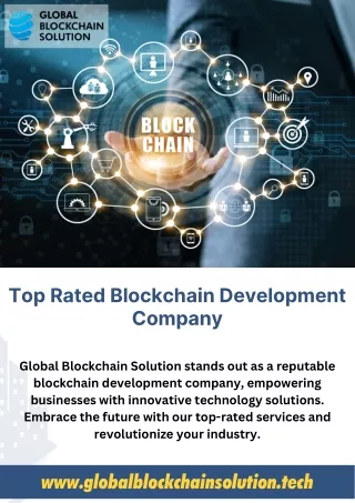 Top Rated Blockchain Development Company | Global Blockchain Solution