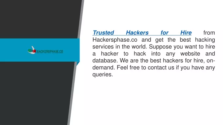 trusted hackers for hire from hackersphase