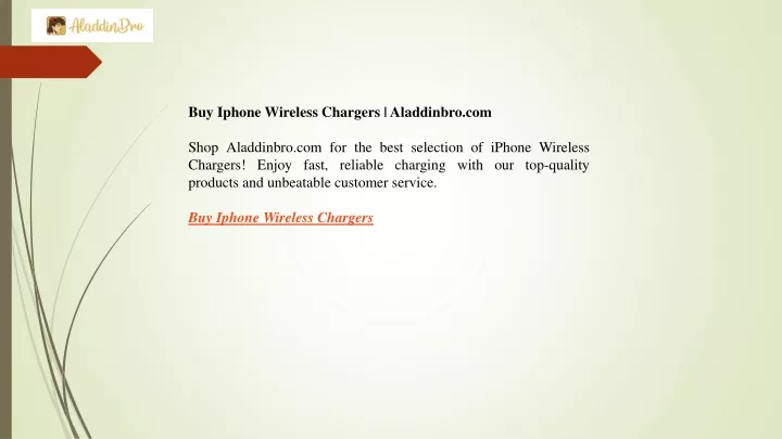 buy iphone wireless chargers aladdinbro com shop
