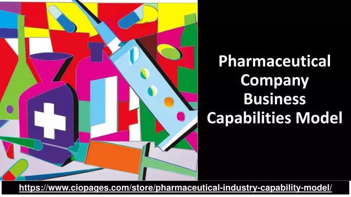 pharmaceutical company business capabilities model