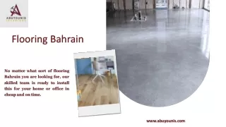 Flooring Bahrain