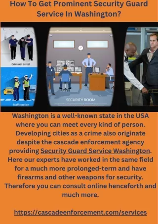 how to get prominent security guard service