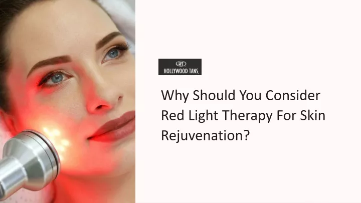 why should you consider red light therapy