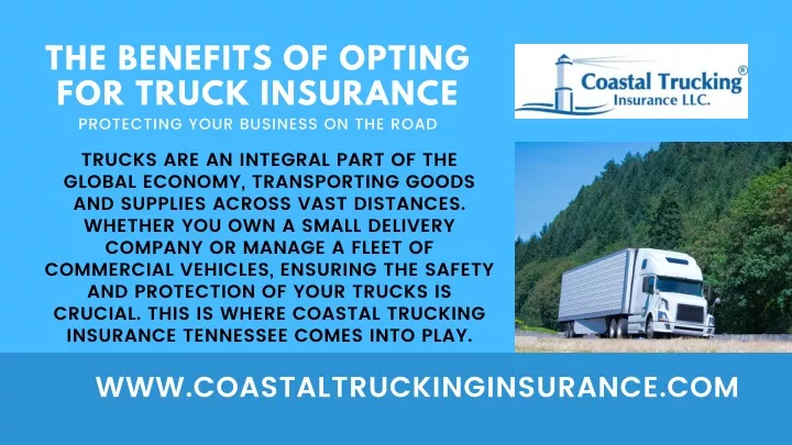 the benefits of opting for truck insurance