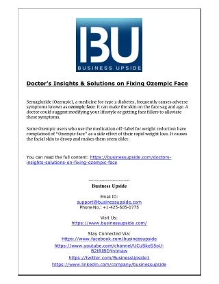 doctor s insights solutions on fixing ozempic