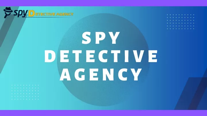 spy detective agency
