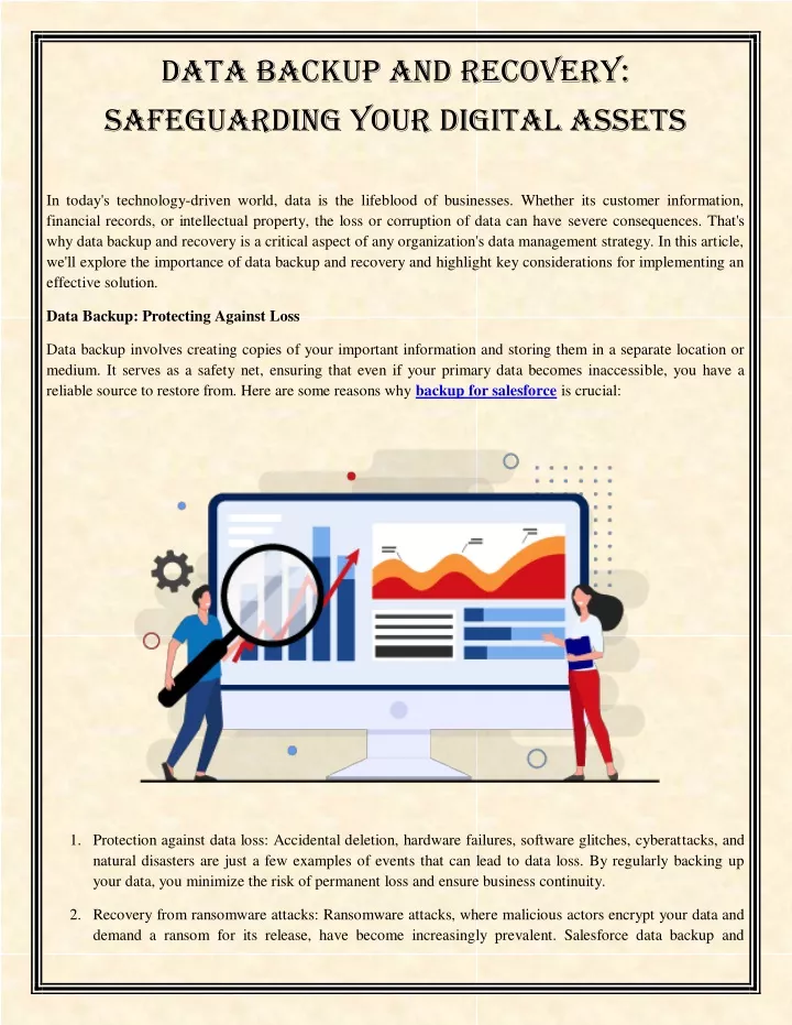 data backup and recovery safeguarding your