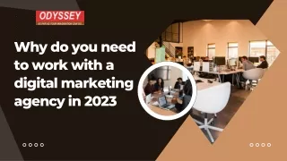 Why Do You Need To Work With A Digital Marketing Agency In 2023?