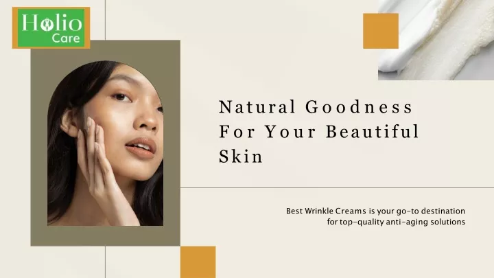 natural goodness for your beautiful skin