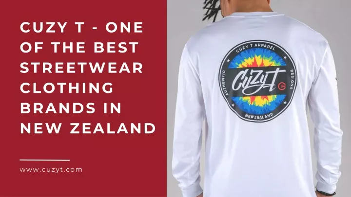 cuzy t one of the best streetwear clothing brands