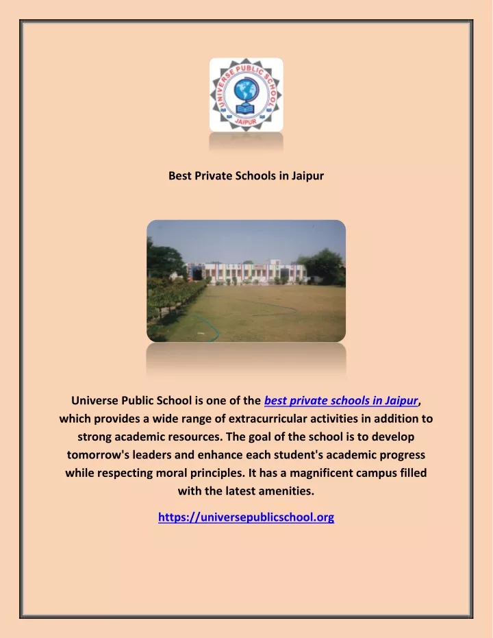best private schools in jaipur